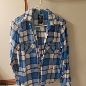 American Eagle plaid button up